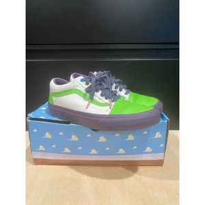 Vans Old Skool Toy Story Buzz Lightyear True White Sneakers